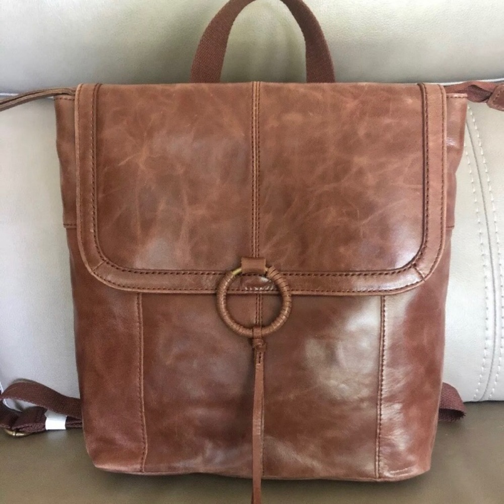 The Sak Leather “Nevada” Backpack; NWT